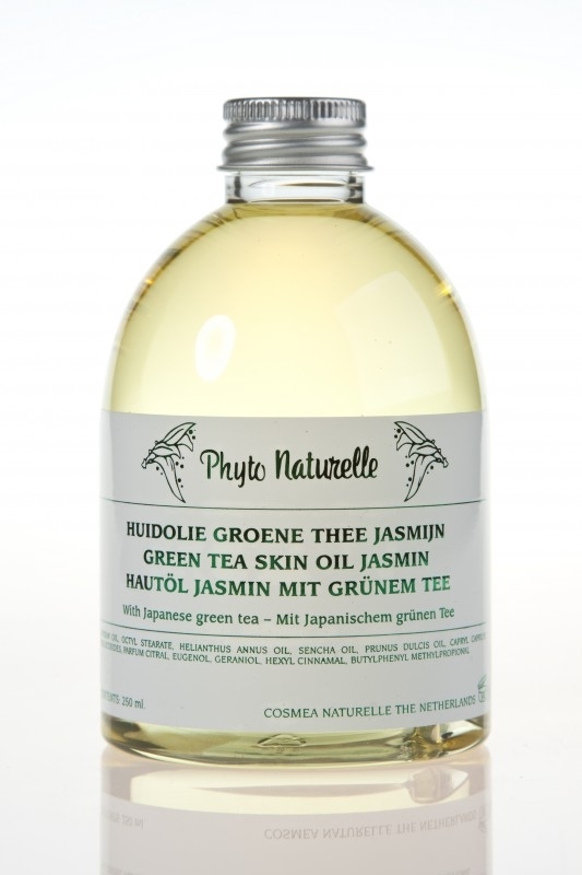 Huidolie groene thee Jasmijn 250 ml