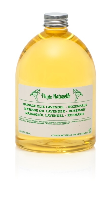 Massageolie Lavendel - Rozemarijn 500 ml