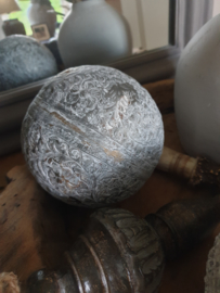 Decoratie bal metaal of steen