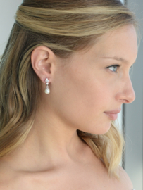 Parel Oorbellen Zilver