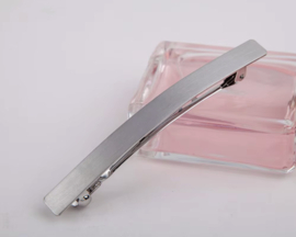 Lange Metalen Haarspeld Zilver