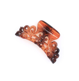 Filigree Haarklem Bruin