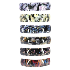 Haarspeld Swirls Blauw