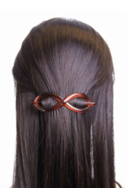 Infinity Haarspeld Bruin