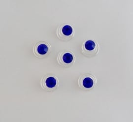 Kobalt Blauwe Curlies 6 st