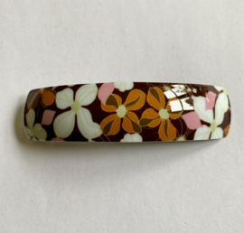 Bruine Haarspeld Bloemen