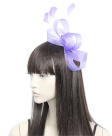 Lila Fascinator Haarband