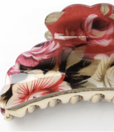 Haarklem Bloemen Rood