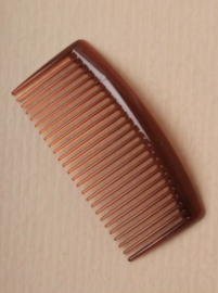 Plastic Haarkam Bruin Medium