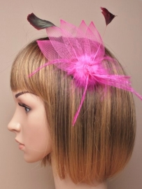 Fascinator Fuchsia