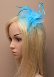 Swirl Fascinator Blauw Haarband