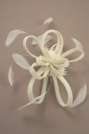 Strik Fascinator Ivoor