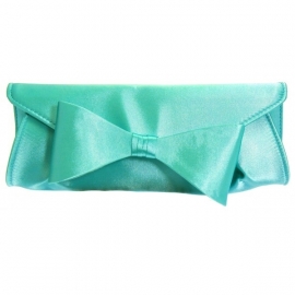 Mint Groene Strik Clutch