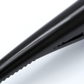 Lange Haarclip Zwart 13cm