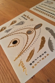 Metallic Tattoos 3 Goud & Zilver