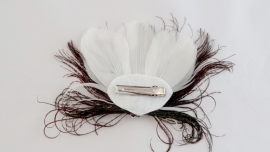 Pauwenveren Fascinator