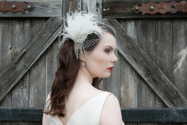 1920`s inspired Veren Fascinator