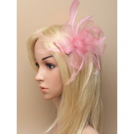 Fascinator Zacht Roze