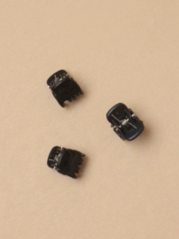 Mini Haarklemmetjes Zwart 6 stuks