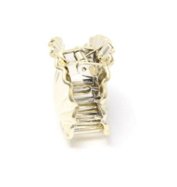 Haarklemmetje Schelp Goud