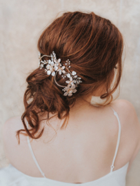 Bloemen Hairvine Goud