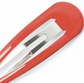 Klik-klak Speldjes Rood 7cm 2 stuks