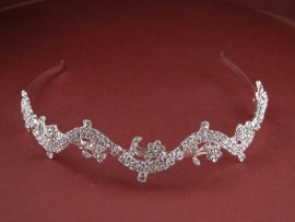 Strass Swirls Tiara of Diadeem