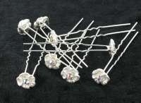 Bridal Rose Hair Pins 5 stuks