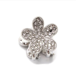 Kleine Metalen Haarklemmetjes Bloem 2 stuks