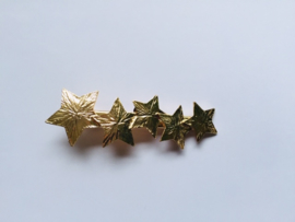 Sterren Haarklemmetje Goud