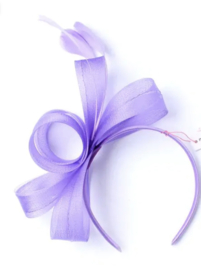 Lila Fascinator Haarband