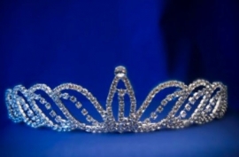 Zilverkleurige Tiara