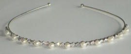 Parel & Strass Diadeem