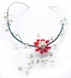 Rode Bloem Ketting