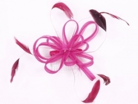 Strik Fascinator Fuchsia