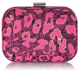 Hard Cased Fuchsia Tasje