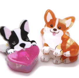 Kleine Haarklemmetjes Hond 2 stuks