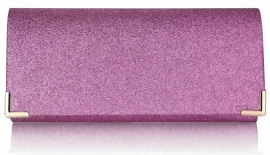 Roze Glitter Clutch