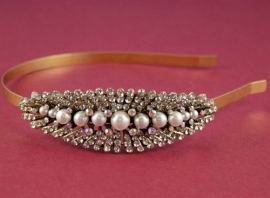 Vintage Feel Haarband Goud