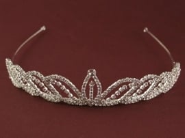 Zilverkleurige Tiara