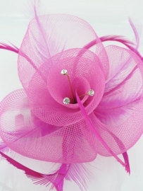 Fuchsia Fascinator Haarclip