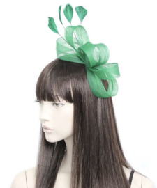 Groene Fascinator Haarband