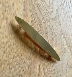 Lange Metalen Haarspeld Ovaal Goud