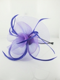 Paarse Fascinator Haarband