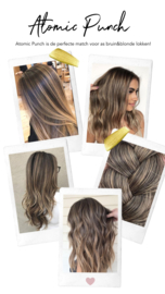 Visgraat Vlecht Haarband Atomic Punch