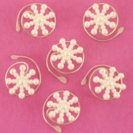 Swirl Snowflake 6 st