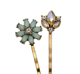 Vintage Feel Bloem Schuifspeldjes 3 st