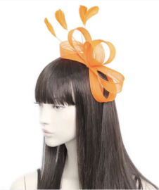 Oranje Fascinator Haarband