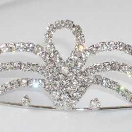 Rhodium Tiara