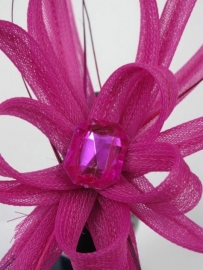 Fuchsia Haarband Fascinator